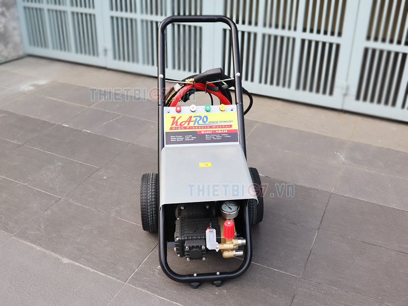 Máy rửa xe cao áp KARO HB430 phù hợp cho trạm rửa xe ô tô, du lịch