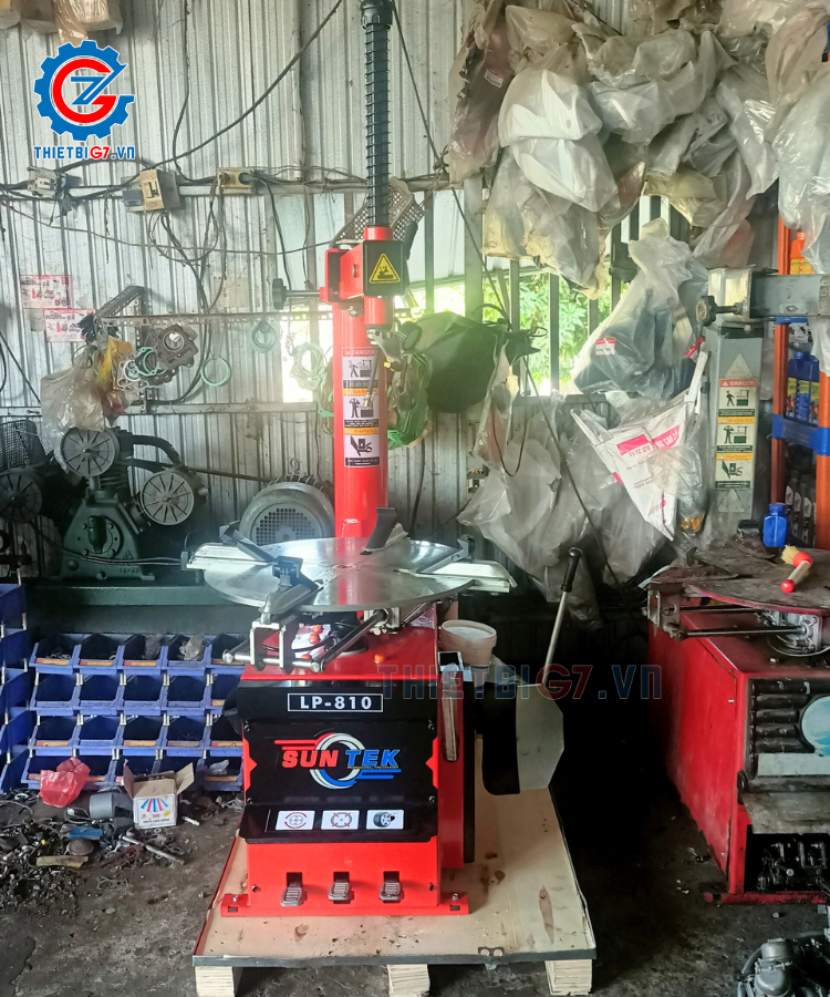 Những lưu ý mua máy ra lốp G7 chính hãng