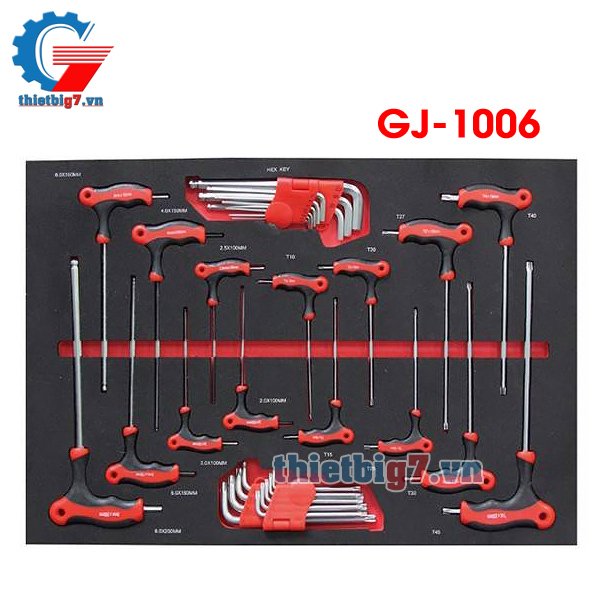 Bộ Lục Giác 33 Chi Tiết TARON GJ-1006