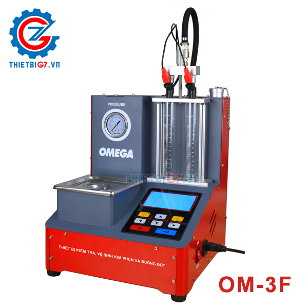 Máy Vệ Sinh Kim Phun, Vệ Sinh Buồng Đốt OMEGA OM-3F