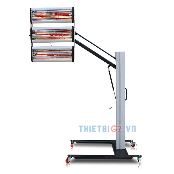 Đèn Sấy Sơn Hồng Ngoại 3 Bóng