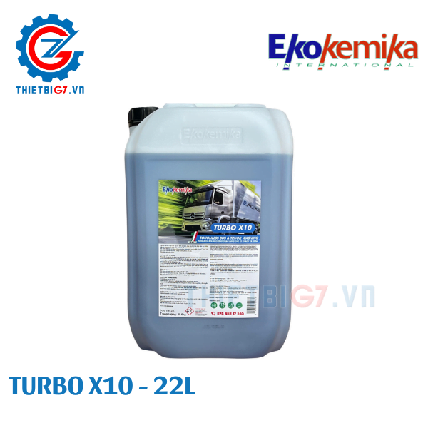 Dung Dịch Rửa Xe Không Chạm Ekokemika TURBO X10 – 22L