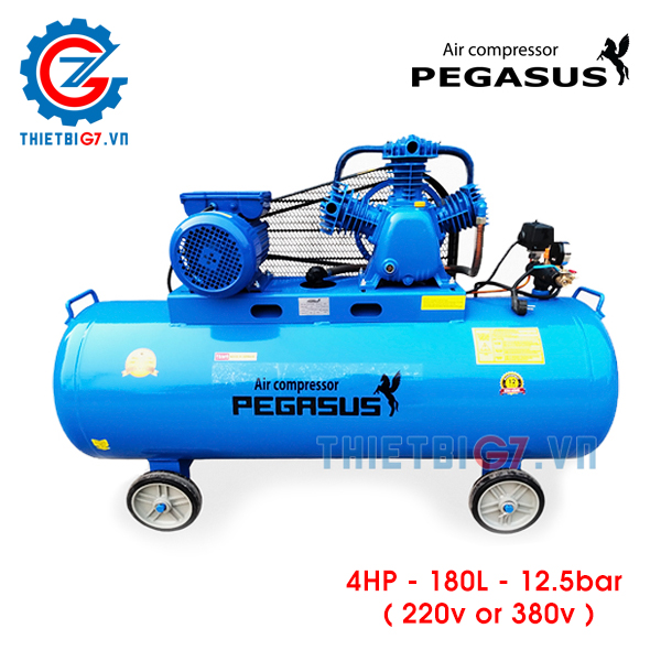 Máy nén khí Pegasus 4HP-180L-12.5 Bar