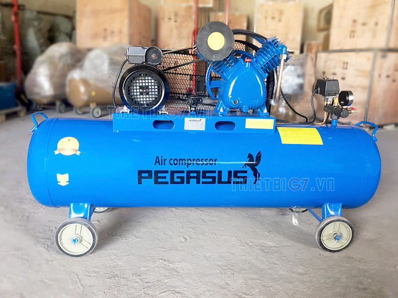 Máy nén khí Pegasus 2 cấp 3hp-120l-12.5bar