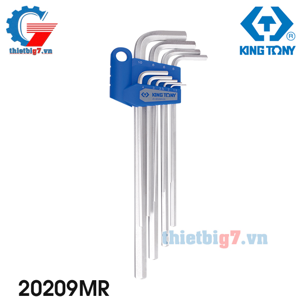 Bộ Lục Giác 9 Chi Tiết Hệ Mét Kingtony 20209MR