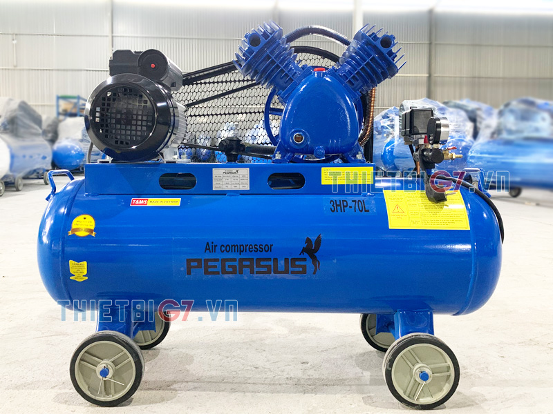Máy nén khí Pegasus 3HP - 70L - 8Bar