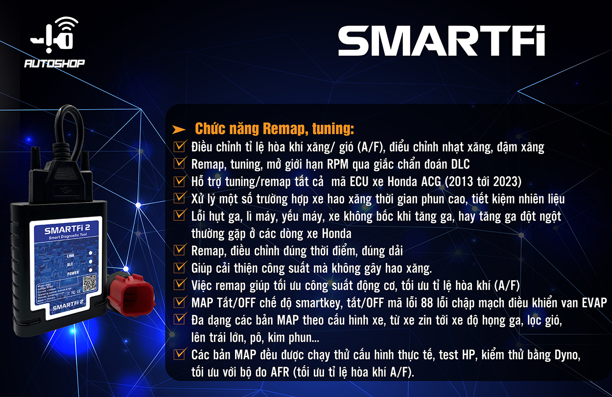 Thiết bị đọc lỗi Smart FI2