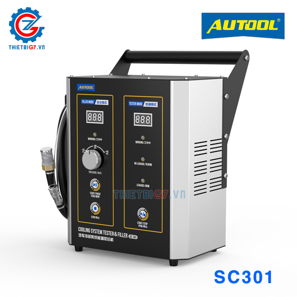 Máy Kiểm Tra Và Nạp Nước Làm Mát Ô Tô AUTOOL SC301