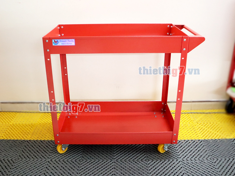 Xe đựng đồ nghề 2 ngăn