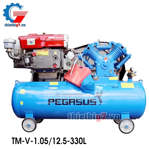 Máy Nén Khí Đầu Nổ PEGASUS 10HP – 330L – 12.5Bar