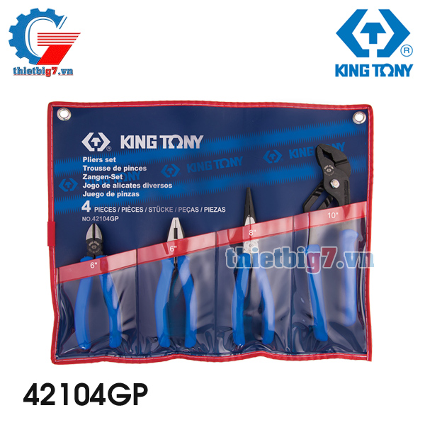 Bộ Kiềm 4 Cái Kingtony 42104GP