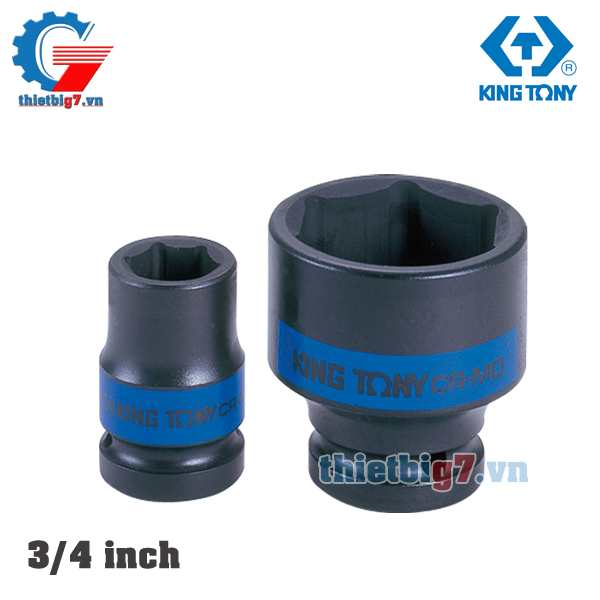 Khẩu Tuýp 3/4″ Kingtony Đen Ngắn