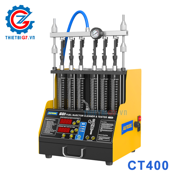 Máy Kiểm Tra Vệ Sinh Kim Phun Xăng FI Autool CT400