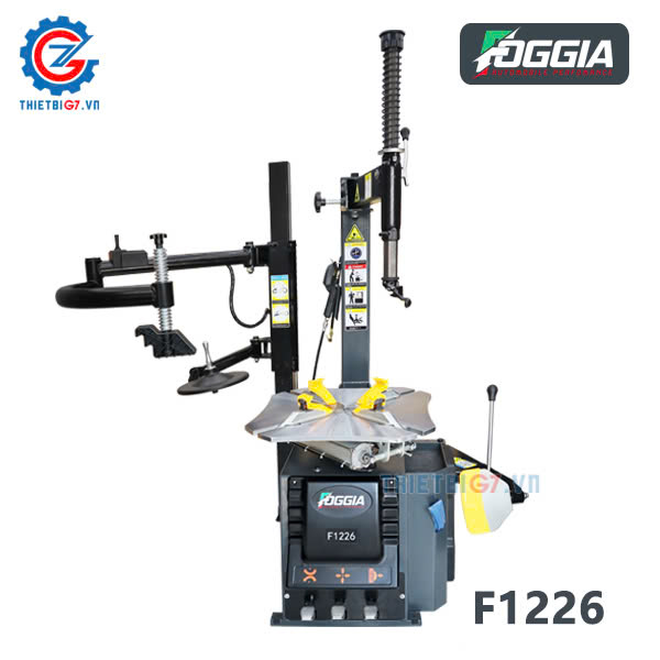 Máy Tháo Vỏ Xe Du Lịch FOGGIA F-1226 Kết Hợp Cần Phụ Tỳ Đè