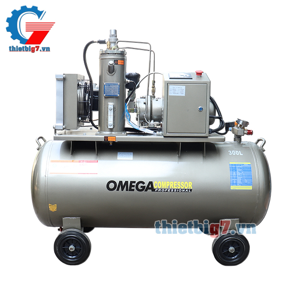 Máy Nén Khí Trục Vít OMEGA 3HP – 300L – 10Bar