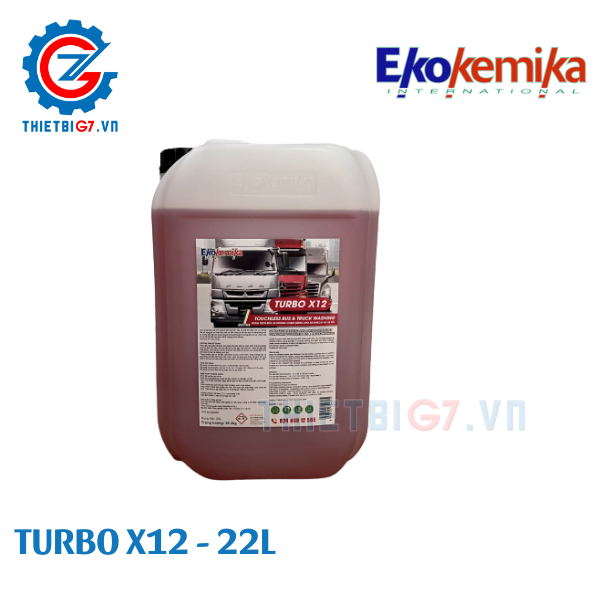 Dung Dịch Rửa Xe Không Chạm Ekokemika TURBO X12 – 22L
