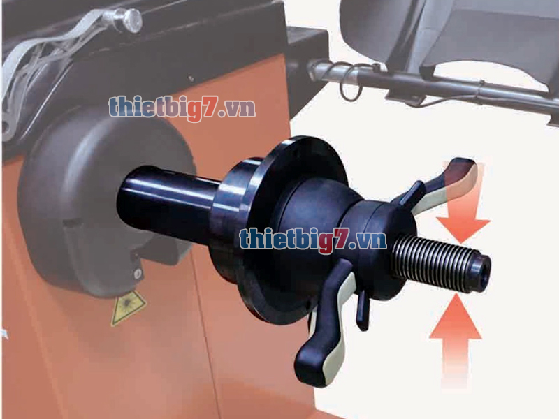 Trục ren 40mm tiêu chuẩn của máy cân mâm trên toàn thế giới.