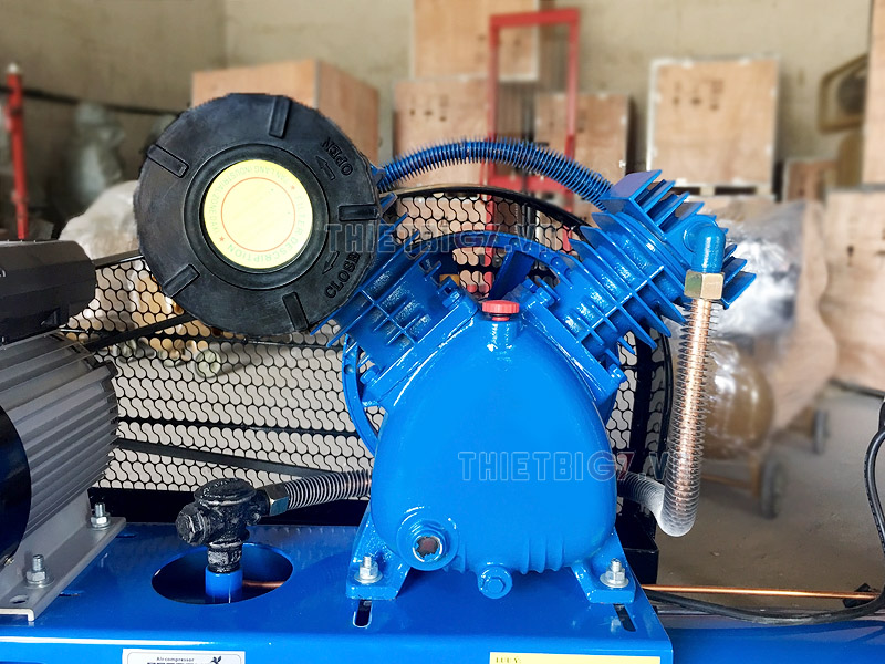 Đầu nén 2 cấp máy nén khí Pegasus 3hp-120l-12.5bar