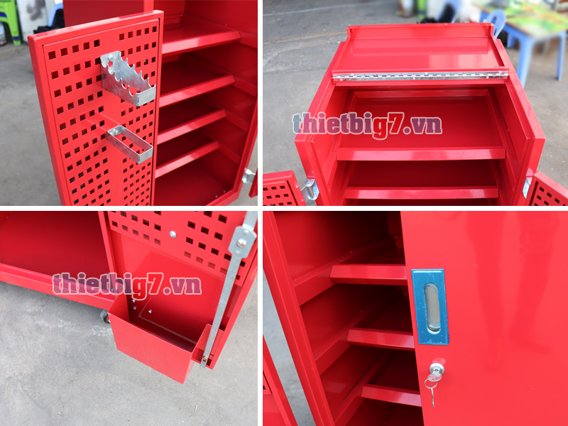 Tủ Đựng Đồ Nghề 5 Ngăn 2 Cánh