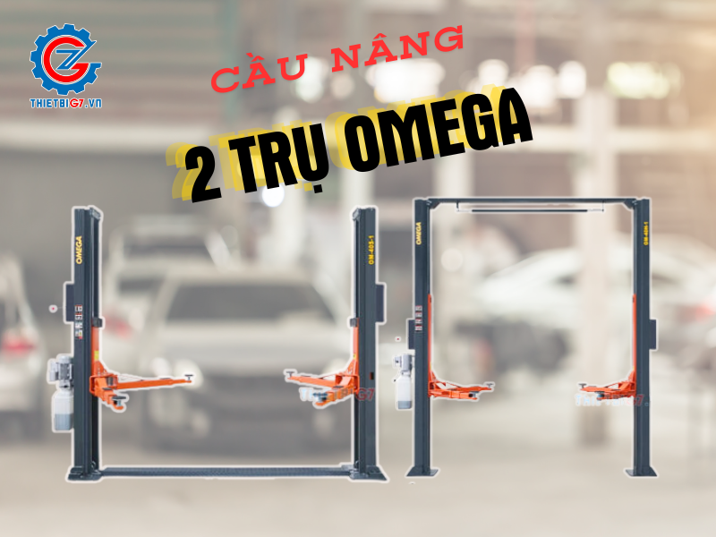 Cầu nâng ô tô 2 trụ dưới OMEGA