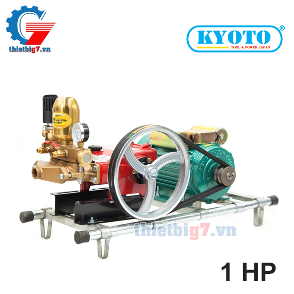 Máy rửa xe dây đai KYOTO 1HP
	Máy rửa xe dây đai KYOTO 1HP