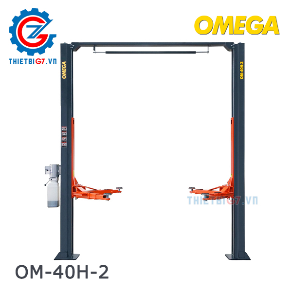 Cầu nâng ô tô 2 trụ cổng trên OMEGA Lock giật 2 bên cau-nang-oto-2-tru-giang-tren-lock-giat-2-ben