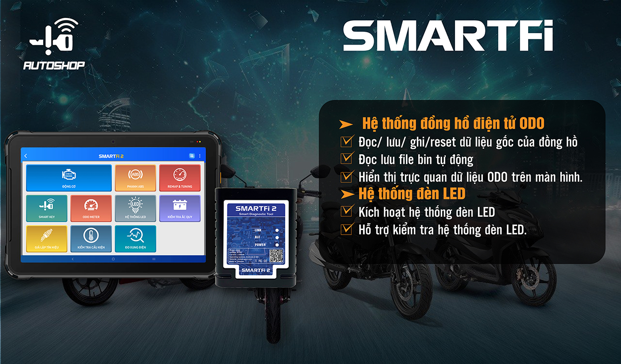 Thiết bị đọc lỗi Smart FI2