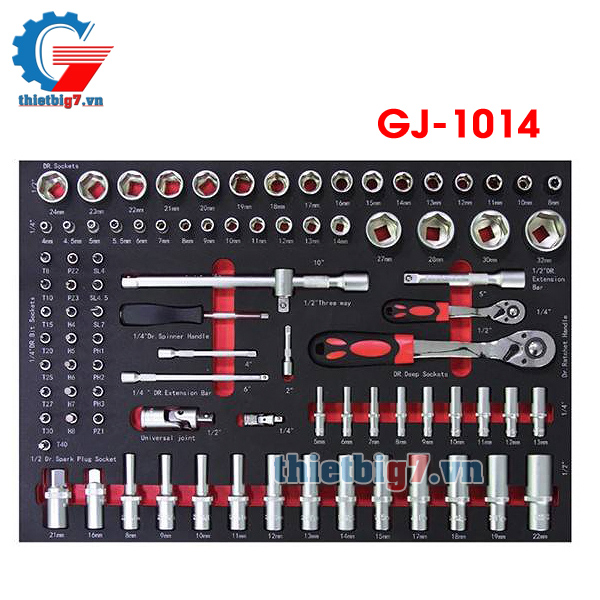 Bộ dụng cụ 89 chi tiết Taron GJ-1014