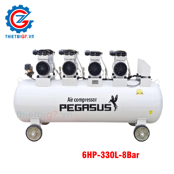 Máy nén khí PEGASUS 6 HP – 8 Bar – 330L