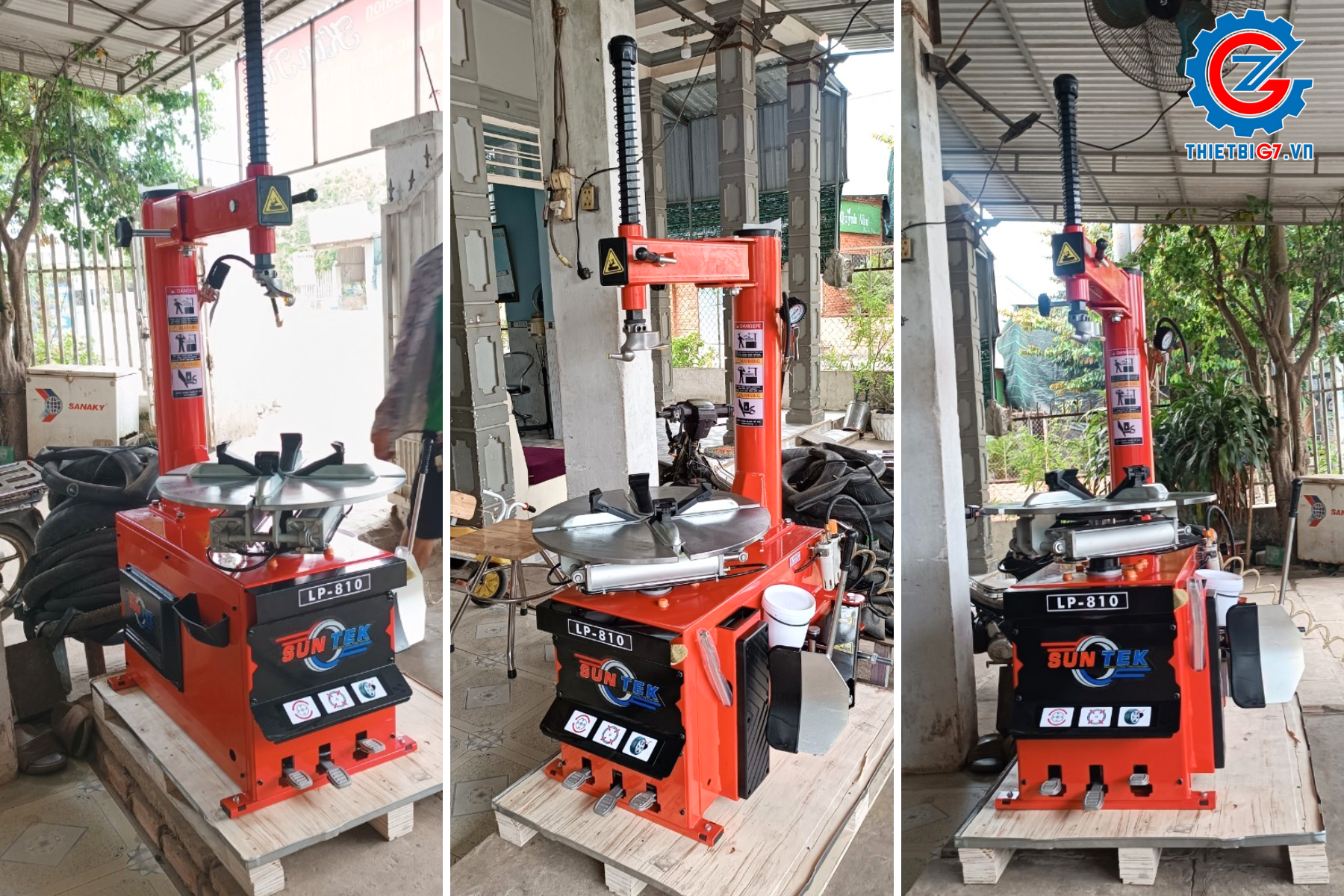 Tham khảo thông số kỹ thuật máy tháo vỏ xe tay ga