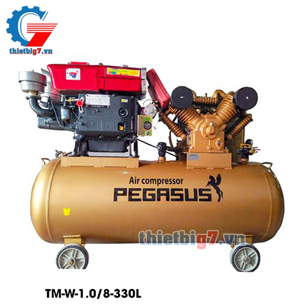 Máy Nén Khí Đầu Nổ PEGASUS 10HP – 330L – 8Bar