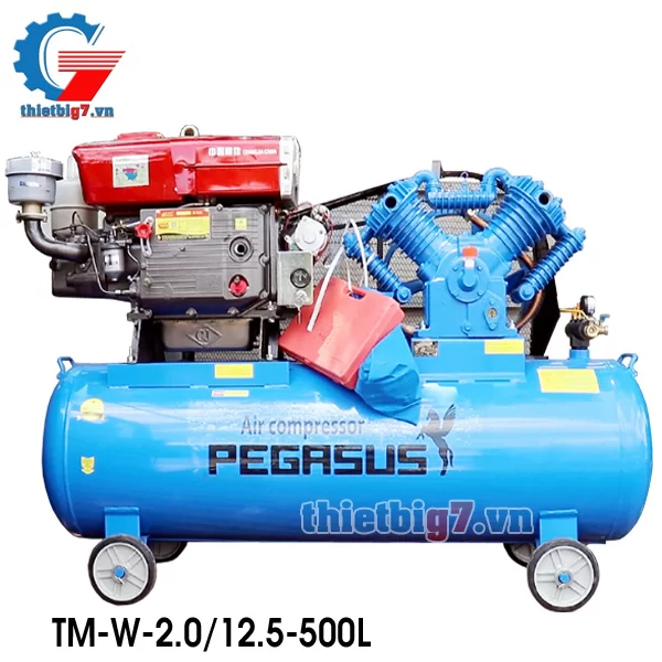 Máy Nén Khí Đầu Nổ PEGASUS 20HP – 500L – 12.5Bar