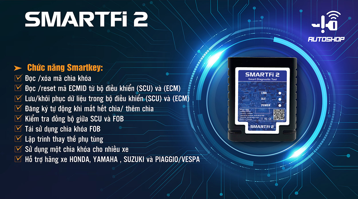 Thiết bị đọc lỗi Smart FI2