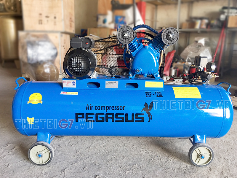 Máy nén khí Pegasus 120 Lít - 2HP - 8Bar