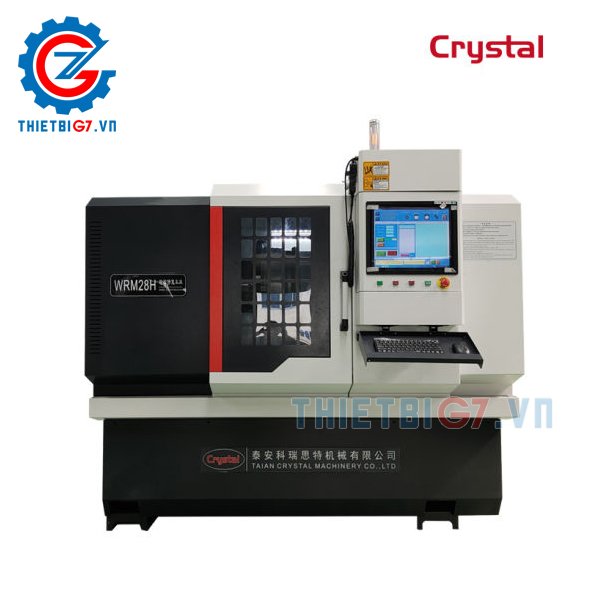 Máy Phay Mặt Lazăng CRYSTAL WRM28H