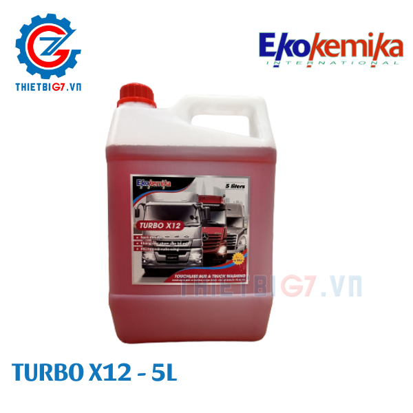 Dung Dịch Rửa Xe Không Chạm Ekokemika TURBO X12 – 5L