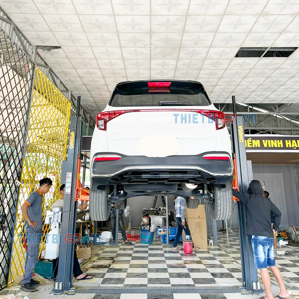 Máy nâng hạ ô tô có thể nâng tối đa bao nhiêu?