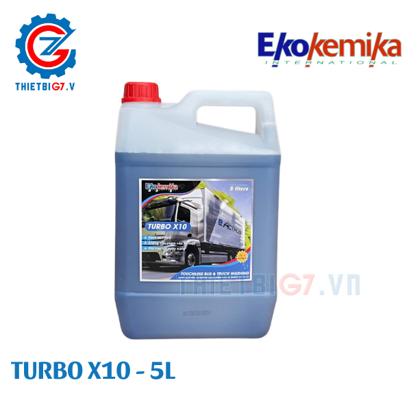 Dung Dịch Rửa Xe Không Chạm Ekokemika TURBO X10 – 5L