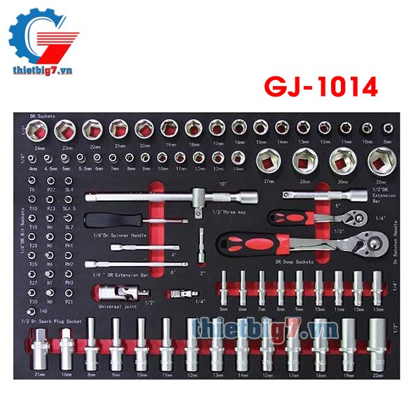Bộ Dụng Cụ Sửa Chữa 89 Chi Tiết TARON GJ-1014