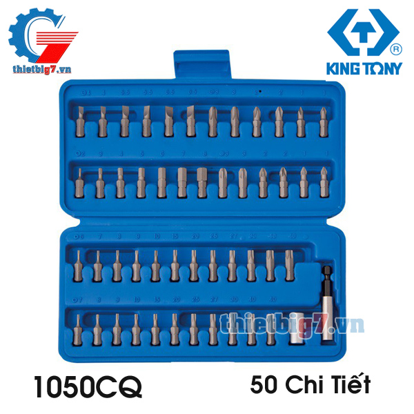 Bộ Mũi Vít 50 Chi Tiết Kingtony 1050CQ