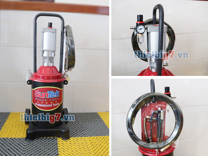 Máy bơm mỡ Suntek 12 lít STBM-12V