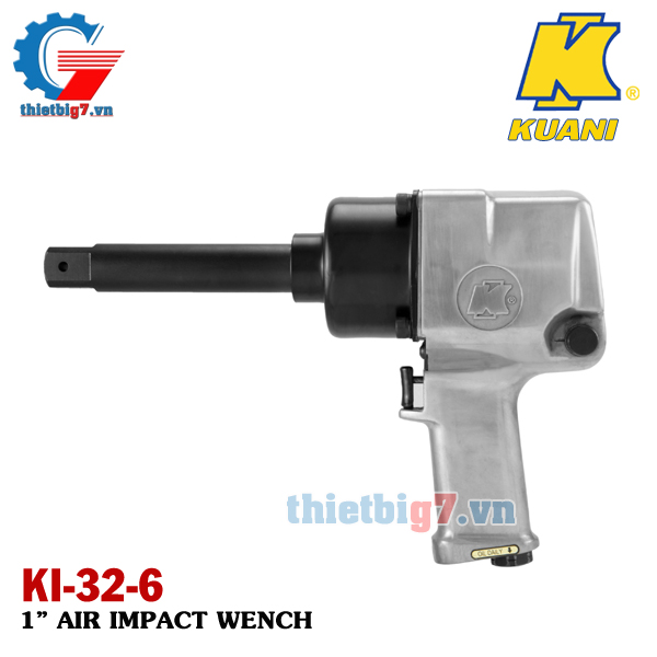 Súng Bắn Ốc, Súng Vặn Ốc Dùng Khí Nén 1 Inch Kuani KI-32-6