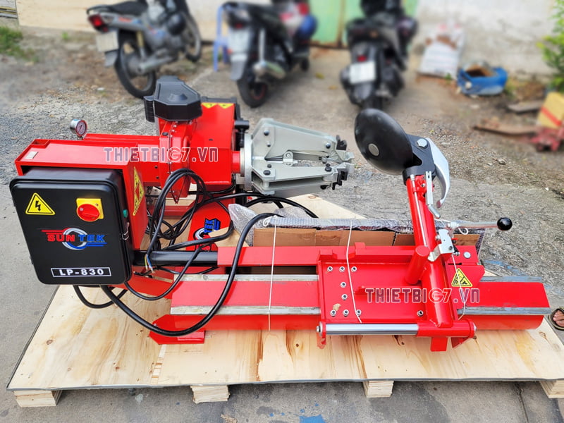 máy tháo vỏ tải SunTek LP-830 nằm ngang