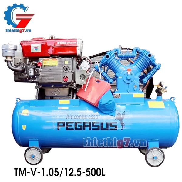 Máy Nén Khí Đầu Nổ PEGASUS 10HP – 500L – 12.5Bar