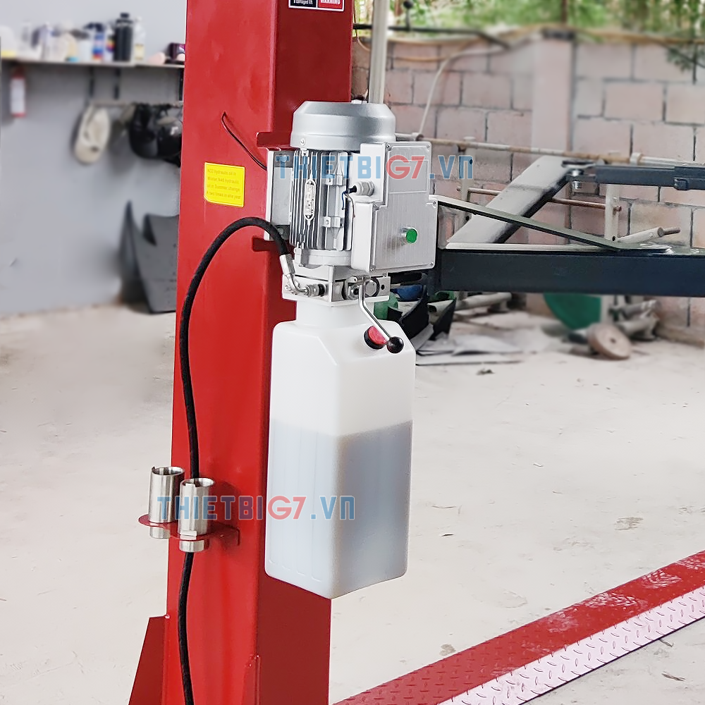 Thay phốt cầu nâng ô tô 2 trụ cổng trên