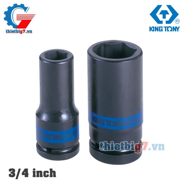 Khẩu Tuýp 3/4″ Kingtony Đen Dài