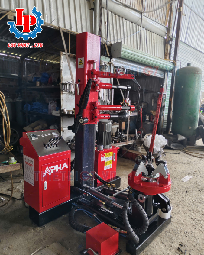 MÁY THÁO LẮP LỐP XE TẢI ĐA NĂNG ALPHA MODEL AL-1300