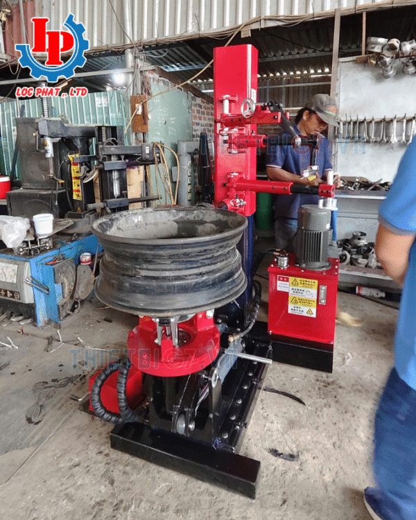 MÁY THÁO LẮP LỐP XE TẢI ĐA NĂNG ALPHA MODEL AL-1300