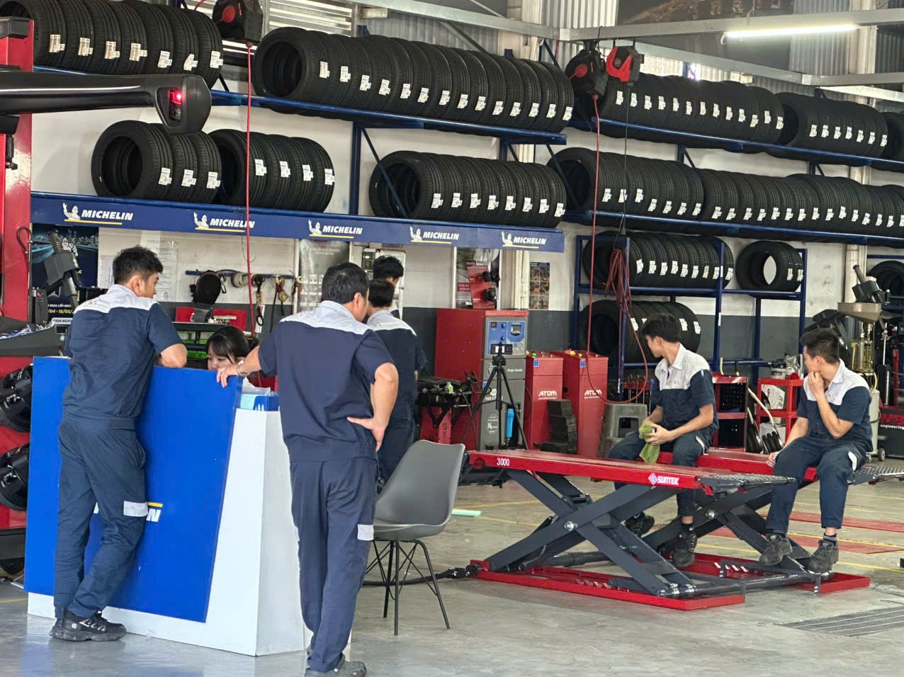 Nghiệm thu cầu nâng kiểu xếp