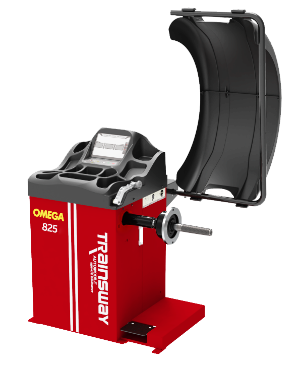 Máy cân bằng lốp xe OMEGA –TRAINSWAY 825